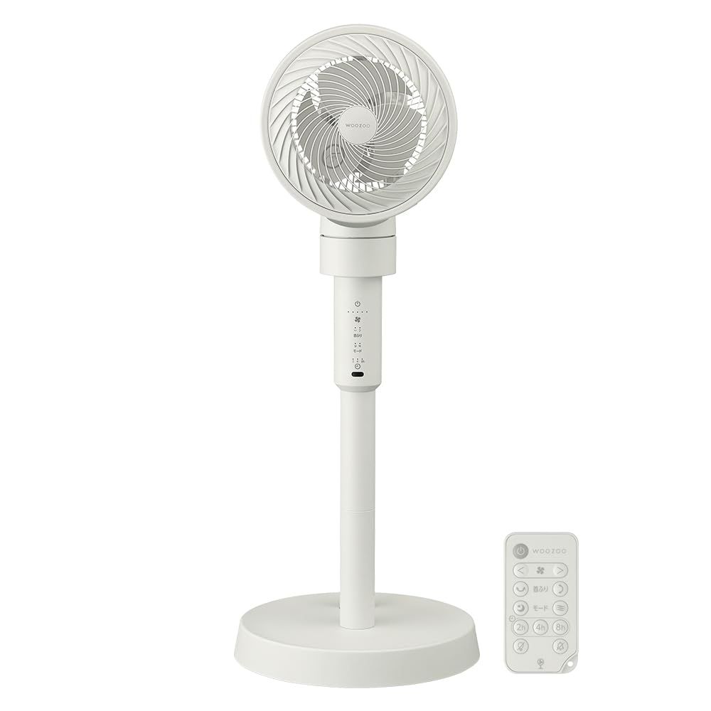 【節電対策】 アイリスオーヤマ サーキュレーター扇風機 DCスタンドファン STF-DC15TEC-W ホワイト送料無料 123562e7