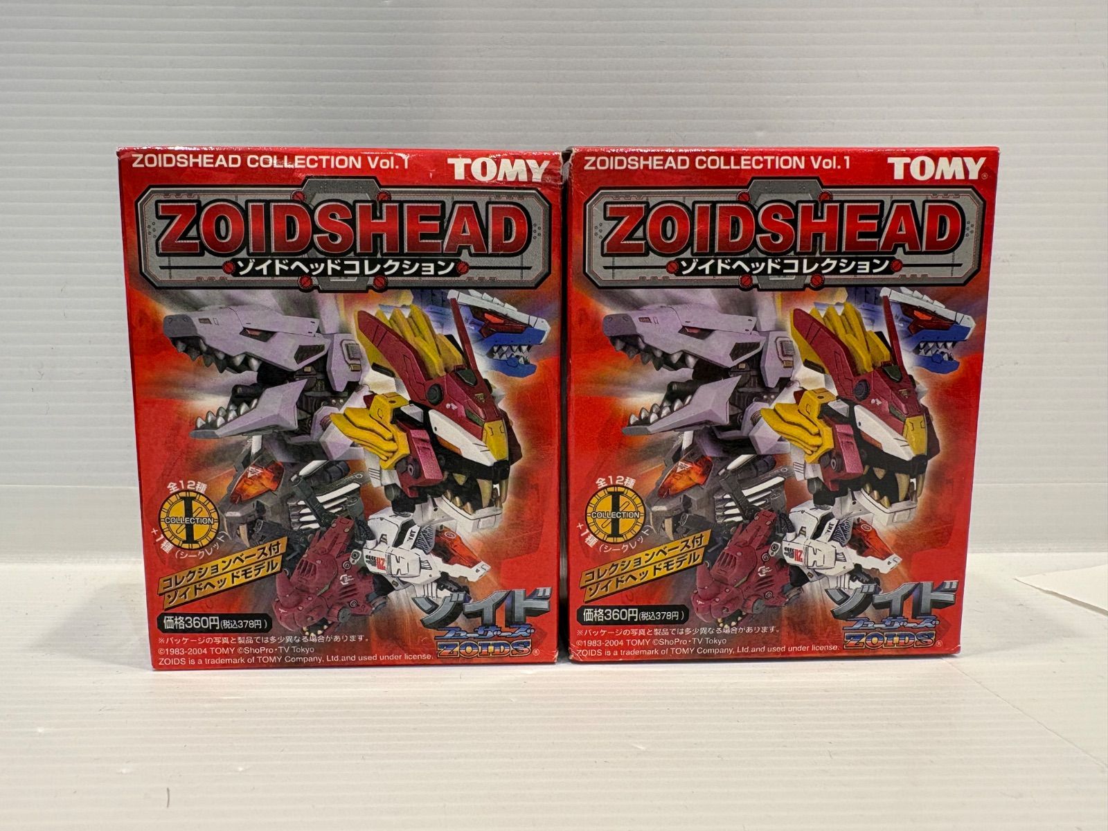 平成レトロ/未開封品】ZOIDS ゾイドヘッドコレクションvol.1 2個セット
