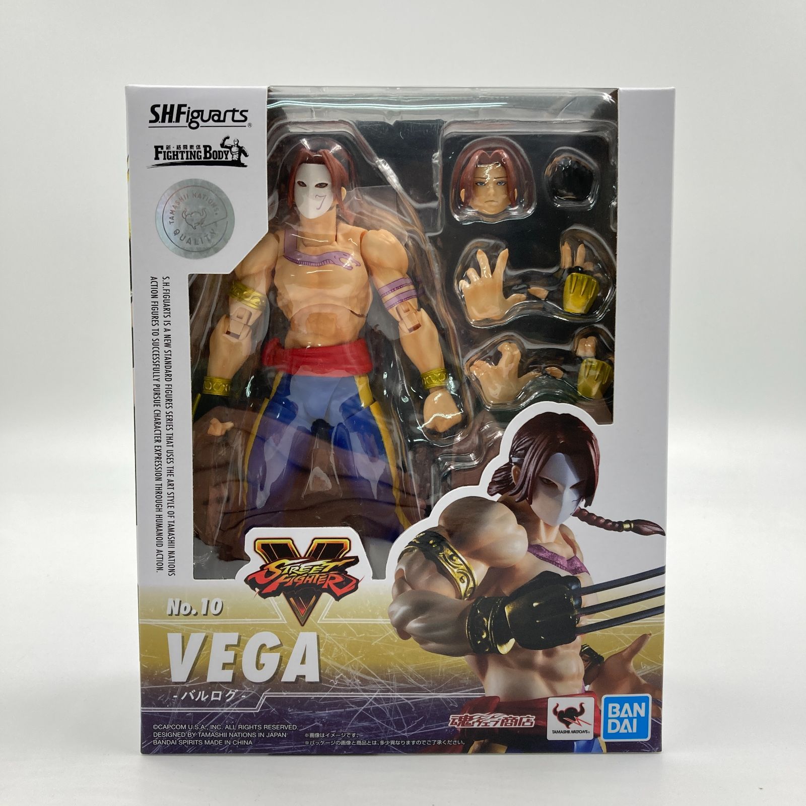 【未開封】S.H.Figuarts バルログ 「ストリートファイターV」 魂ウェブ商店限定