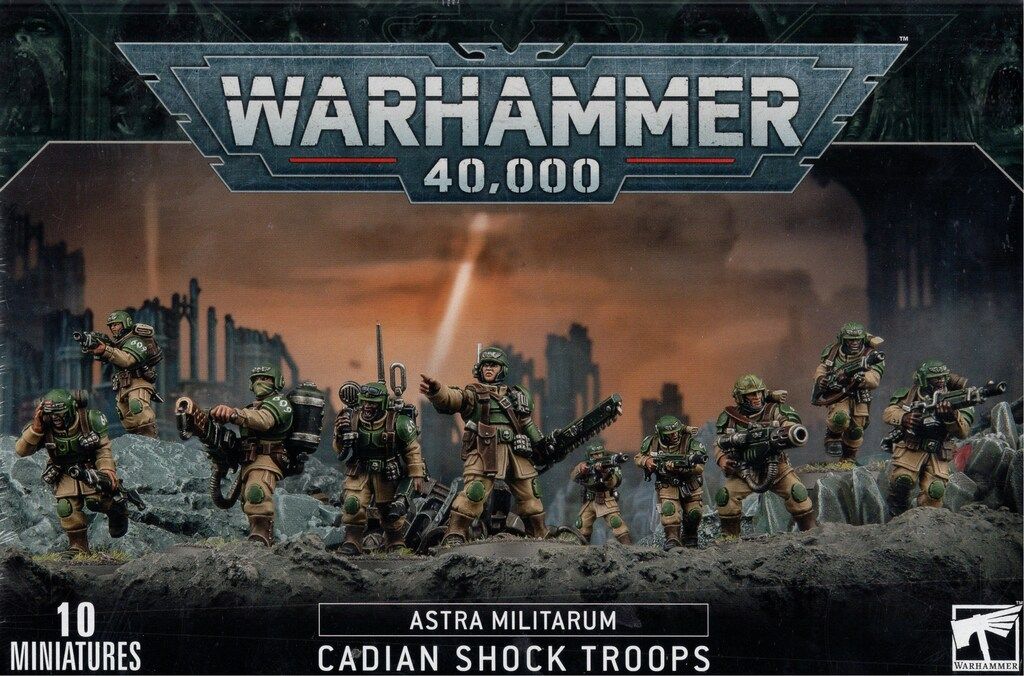 GAMES WORKSHOP WARHAMMER40000 ASTRA MILITARUM Cadian Shock Troops ケイディア・ショックトループ(2022)