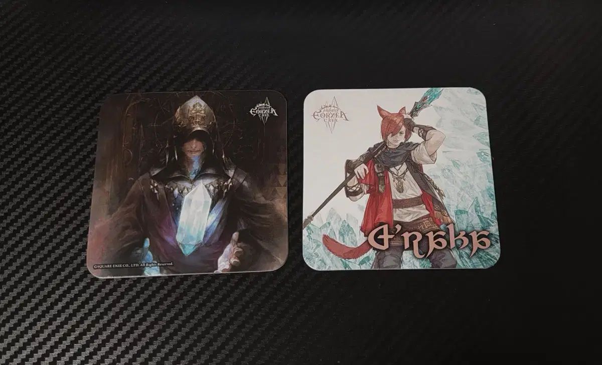 ファイナルファンタジーXIV ファイナルファンタジーXIV エオルゼアカフェ コースター 水晶公 グラハティアシ セット