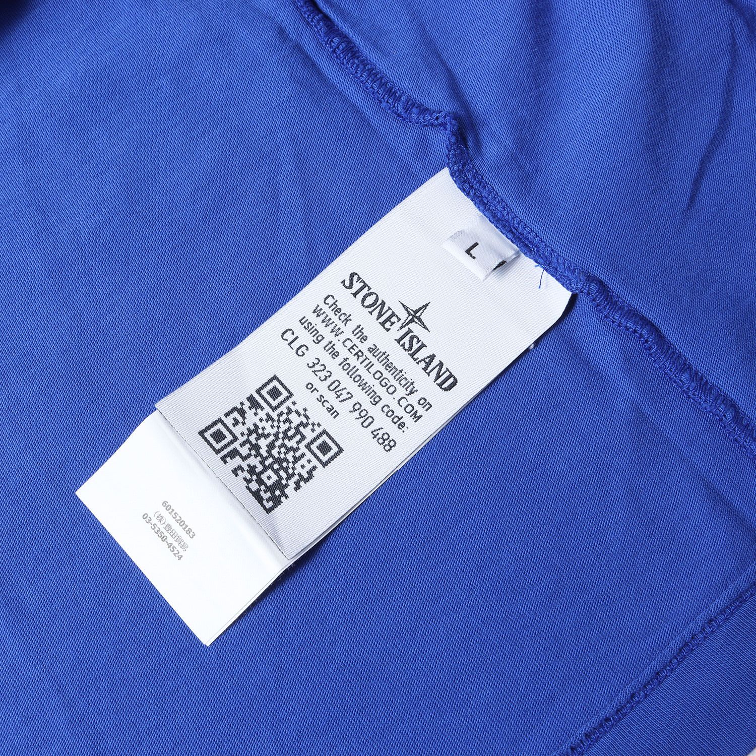 STONE ISLAND ストーンアイランド Tシャツ ブルー サイズ:L 