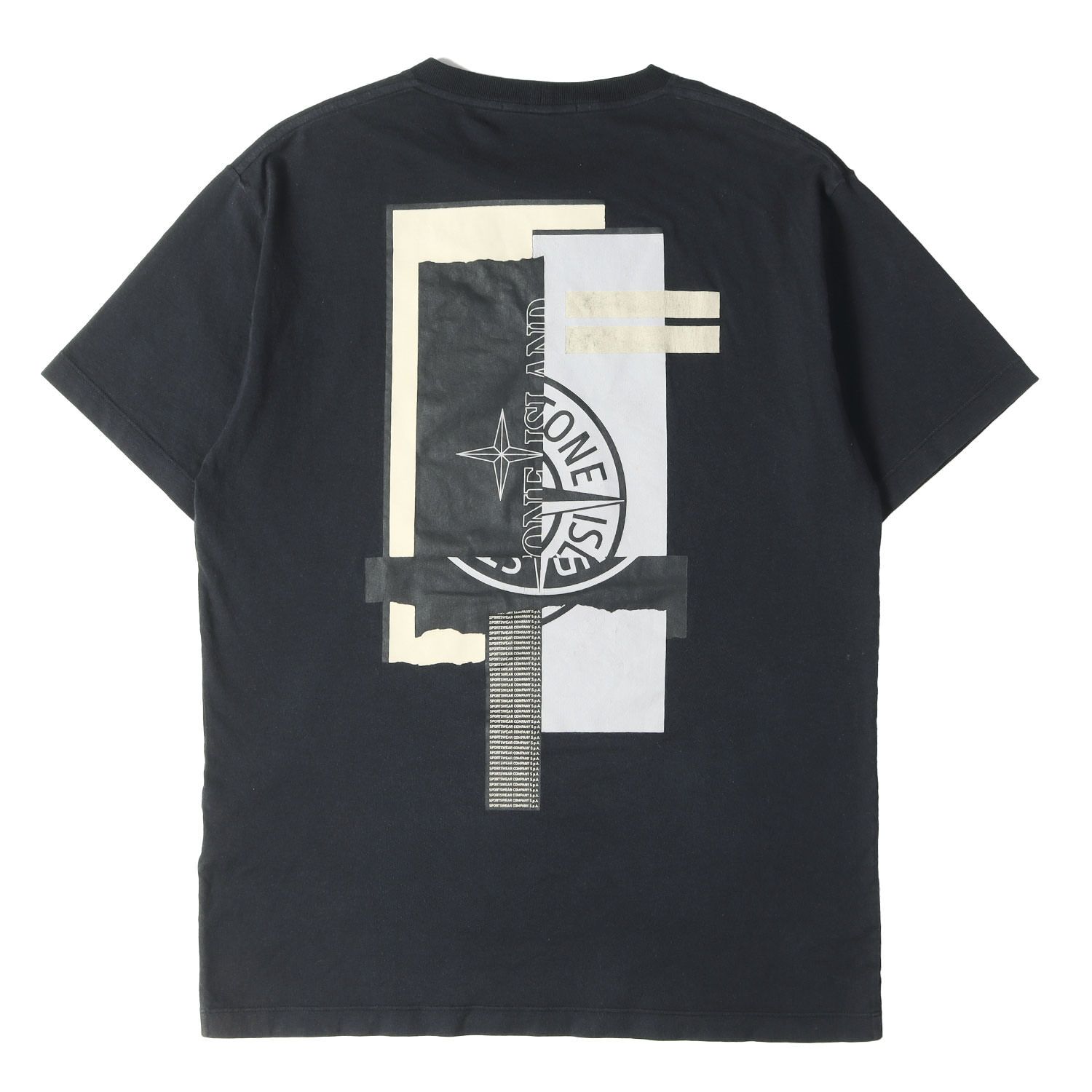 STONE ISLAND ストーンアイランド Tシャツ ブラック 黒 サイズ:XL 