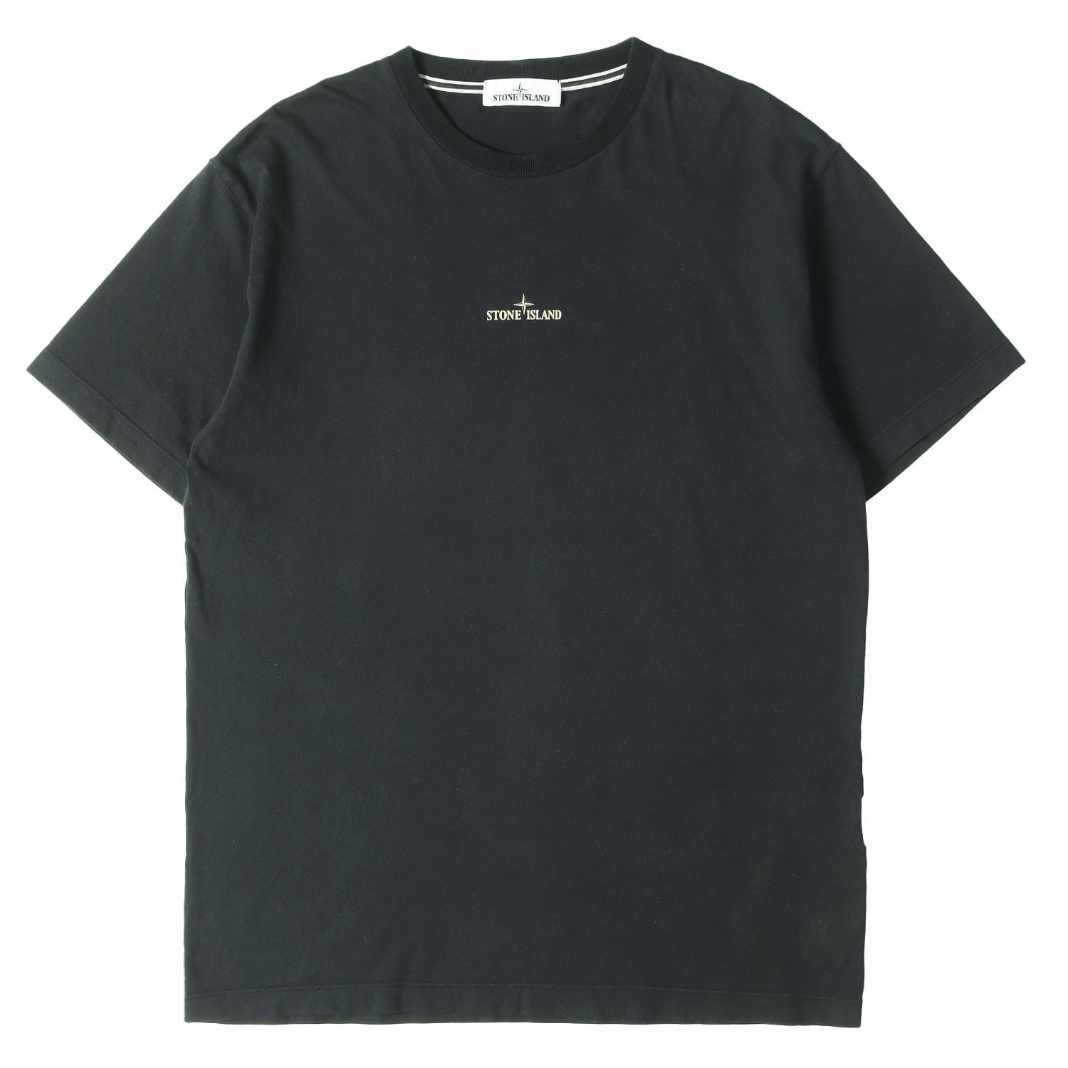 STONE ISLAND ストーンアイランド Tシャツ ブラック 黒 サイズ:XL 