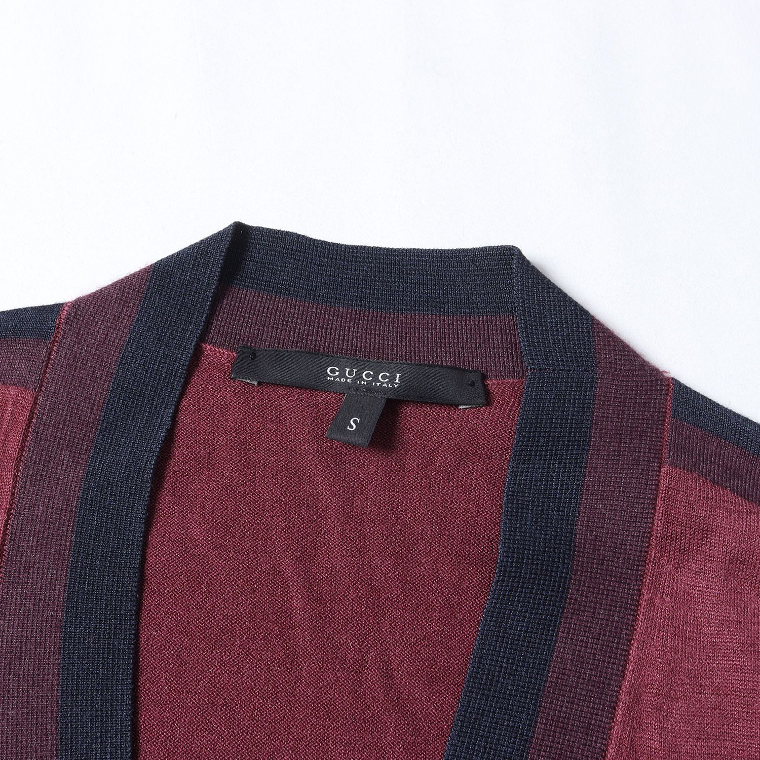 GUCCI グッチ カーディガン ボルドー サイズ:S | シェリーライン
