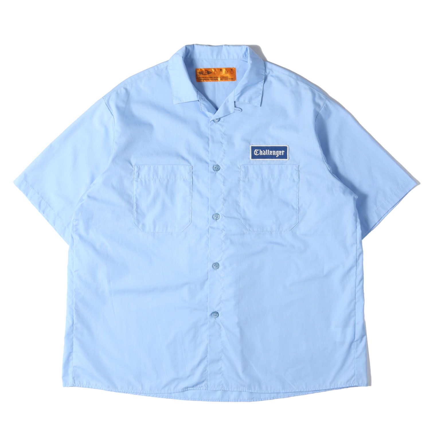 美品】CHALLENGER チャレンジャー シャツ サックス サイズ:L | 22SS