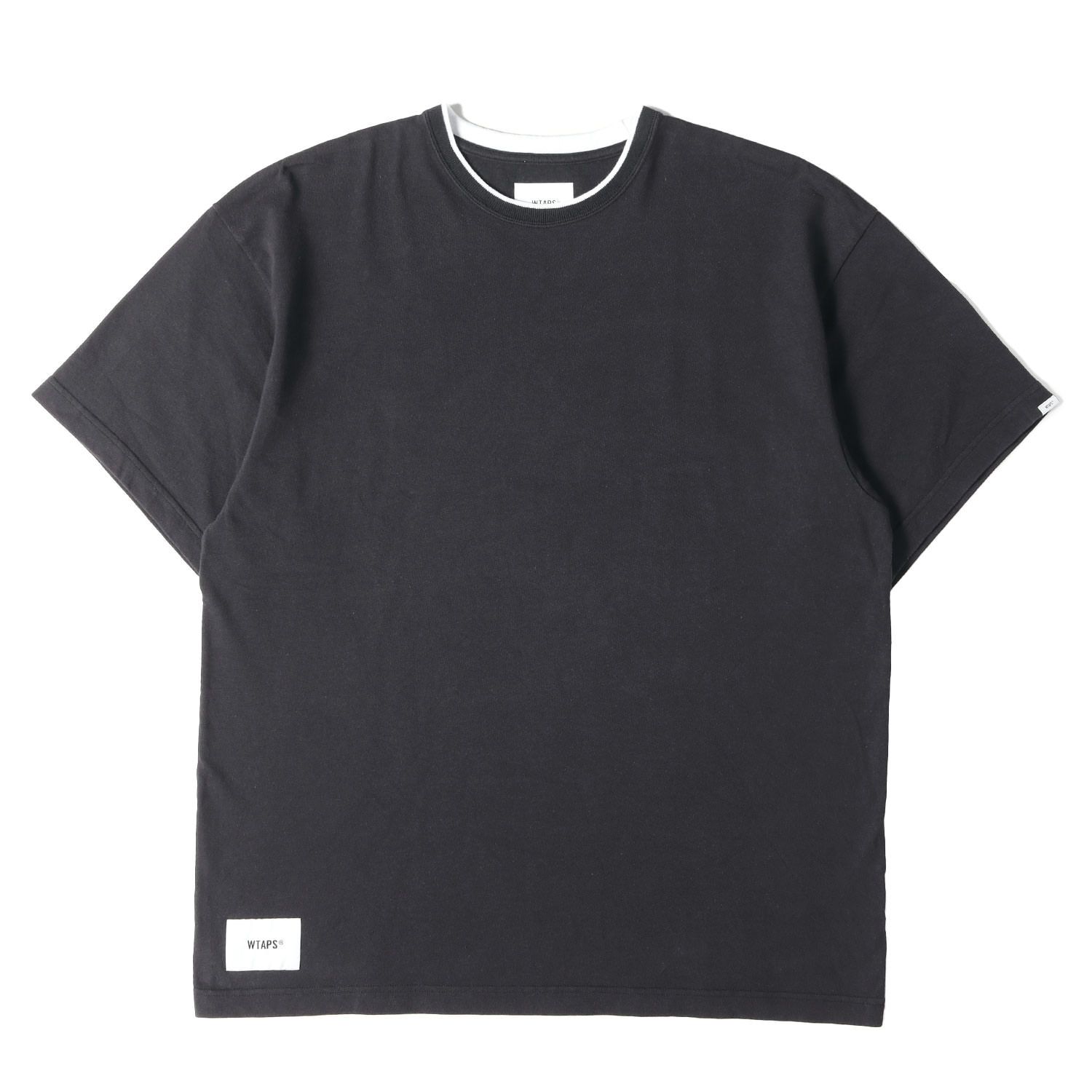 WTAPS ダブルタップス Tシャツ ブラック 黒 サイズ:L | 24SS スモール 