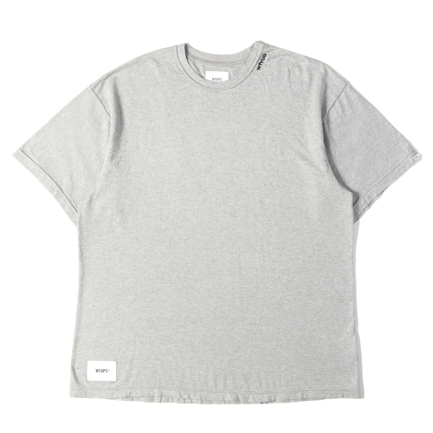 WTAPS ダブルタップス Tシャツ アッシュグレー サイズ:L | 23SS wtvua 