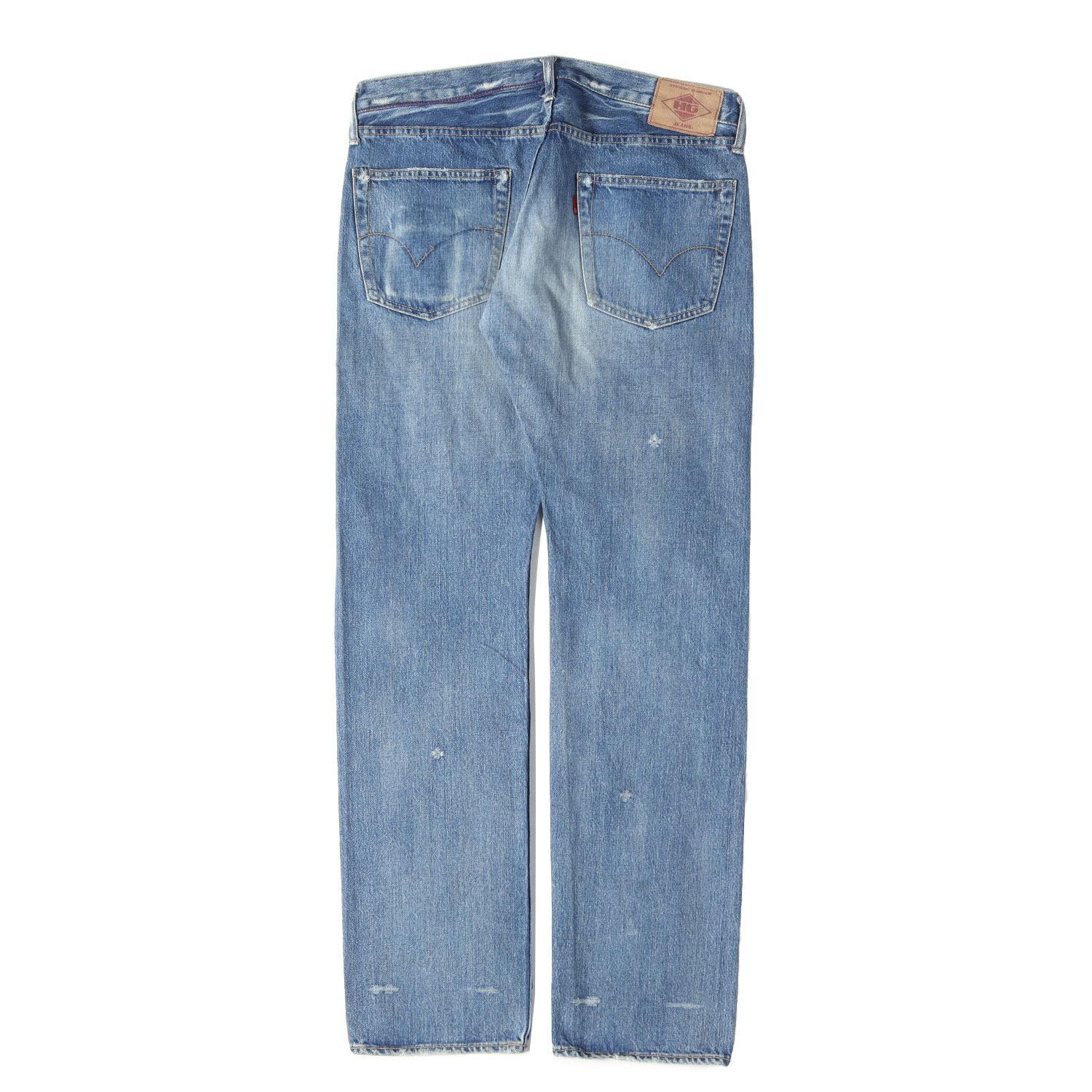 HYSTERIC GLAMOUR ヒステリックグラマー パンツ インディゴ サイズ:34 | 00s 初期モデル カモメステッチ 赤タブ 小窓リメイク セルビッチ デニムパンツ | ボトムス ジーンズ ジーパン【メンズ】【中古】 HYSTERIC GLAMOUR ヒステリックグラマー パンツ インディゴ サイズ:34