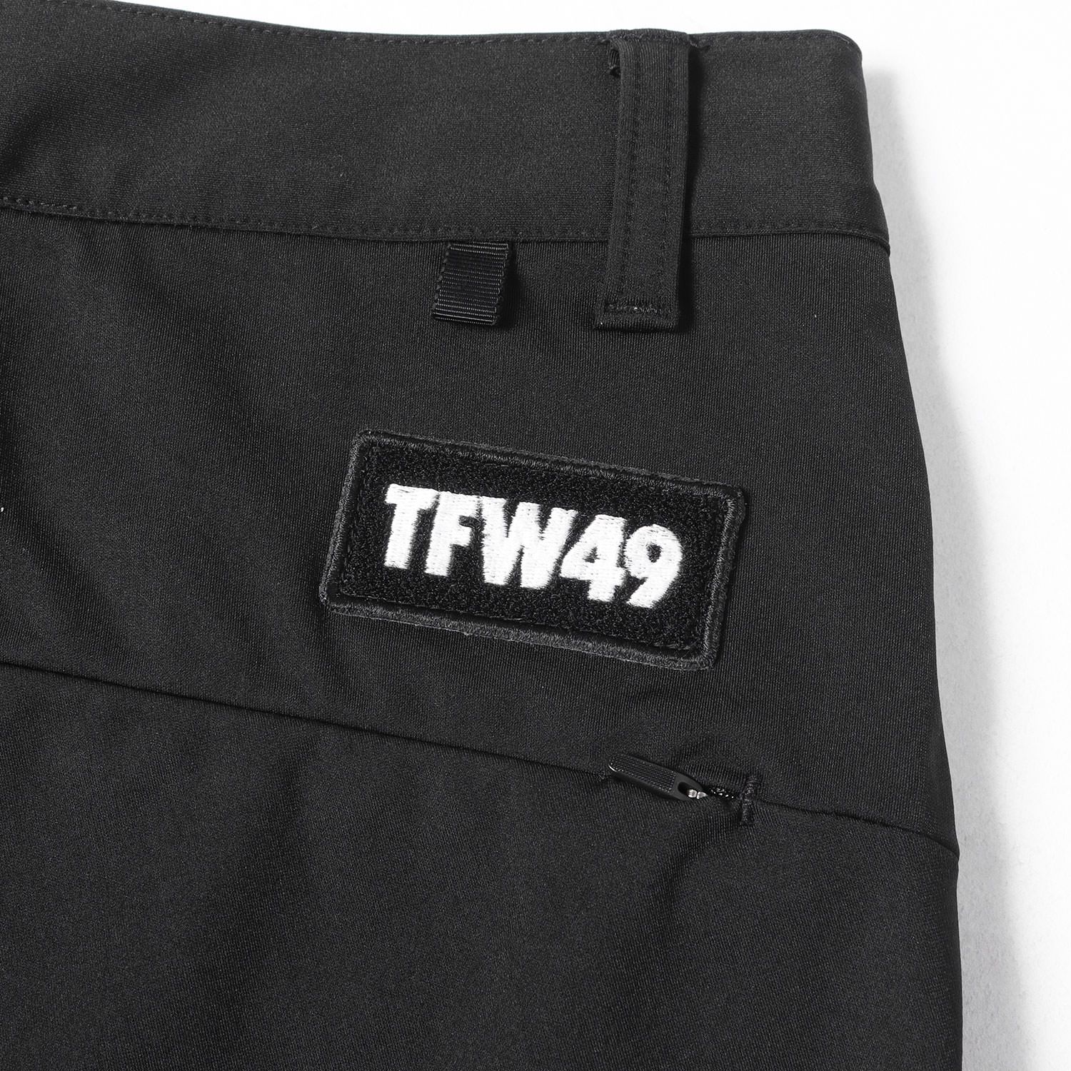 美品】TFW49 ティーエフダブリューフォーティーナイン パンツ ブラック 