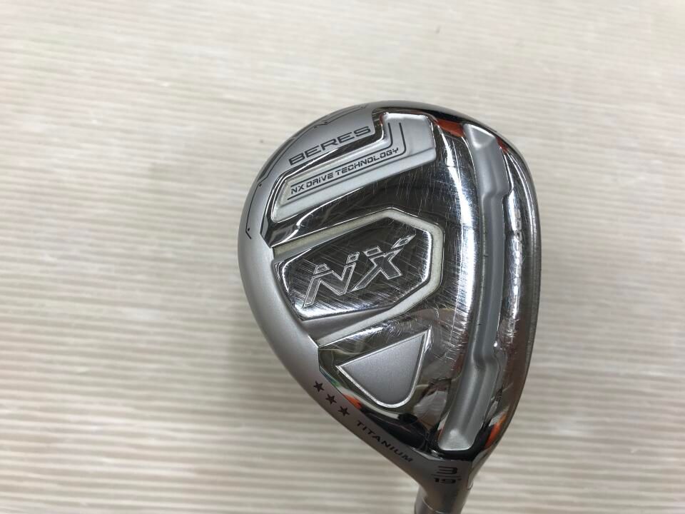 ホンマゴルフ　BERES NX ★★★　19度　VIZARD FOR NX 45 ★★★　Sフレックス　ユーティリティ　中古　ゴルフドゥ！成田美郷台店【最短即日発送】
