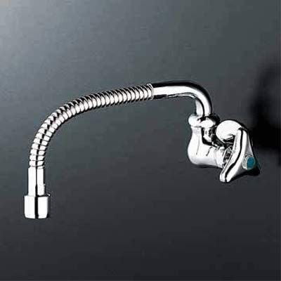 新品 ケーブイケー KVK 横形自在水栓 【K10FL】