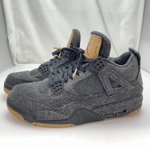 【中古】NIKE AIR JORDAN4×Levi'S コラボレーションスニーカー サイズ28cm AO2571001[91]