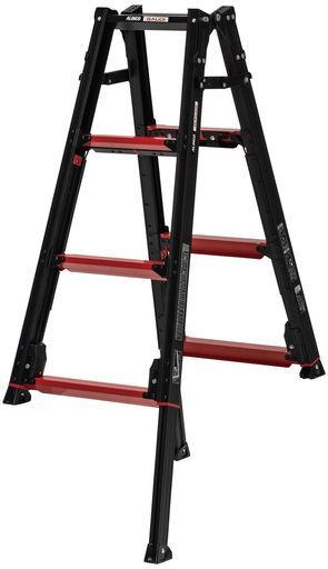 アルインコ伸縮脚付はしご兼用脚立GAUDI-X(ガウディ)120CM最大使用質量100KGGUD120X