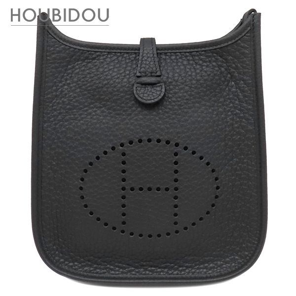 エルメス HERMES ショルダーバッグ エヴリン TPM 16 ロング トリヨンクレマンス ブラック シルバー金具 新品 未使用 エブリン 2025年製 K 【箱】【中古】
