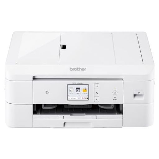 ブラザー工業(BrotherIndustries)ブラザーPRIVIOプリンターA4インクジェット複合機DCP-J928N-W(ホワイト/Wi-Fi/自動両面印刷/ADF/レーベル印刷/2023年モデル)
