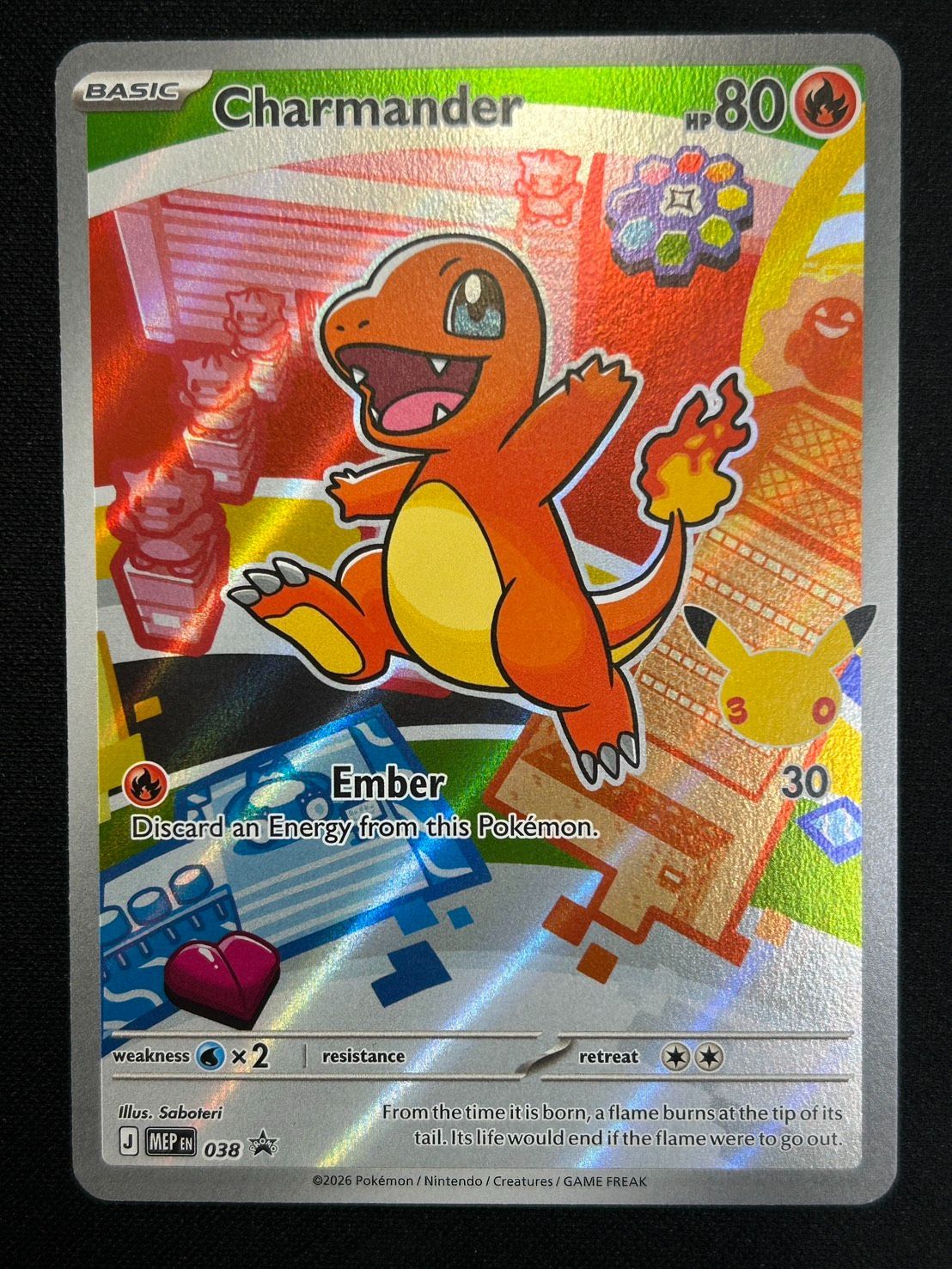 ポケモンカード 30周年記念 プロモ 御三家セット First Partner 1 英語