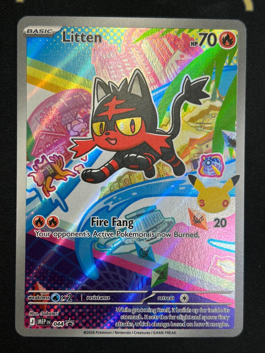 ポケモンカード 30周年記念 プロモ 御三家セット First Partner 1 英語