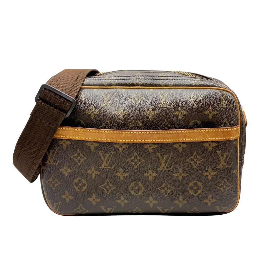 LOUISVUITTON ルイヴィトン モノグラム リポーターPM ショルダーバッグ