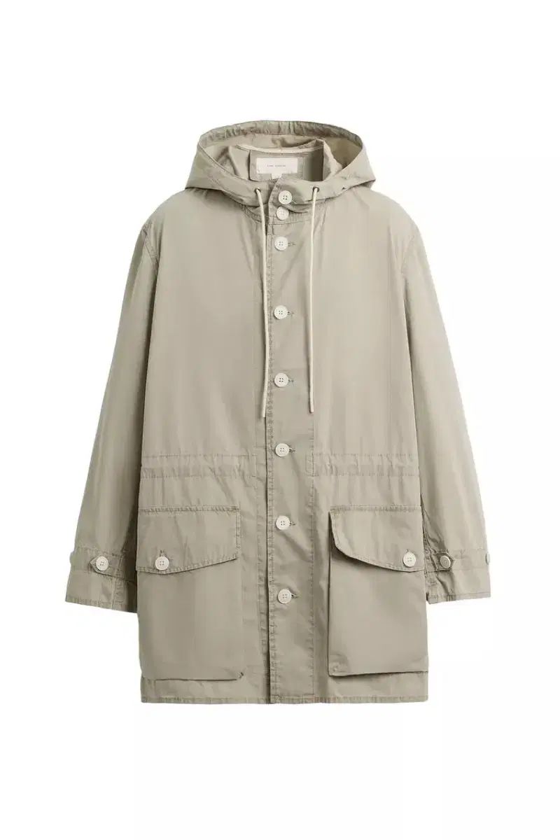 ZARA ザラ ライトグレーベージュ マウンテンパーカー