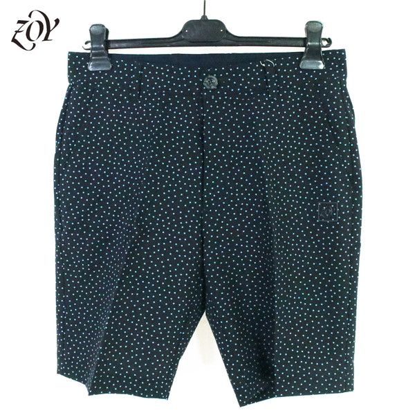 60%OFF 新品 ゾーイ ZOY ショートパンツ 85 HPT200 L-LLサイズ ダークネイビー メンズ ハーフパンツ ポリエステル100% ストレッチ COOL DOTS 春夏 ゴルフウェア 071442412