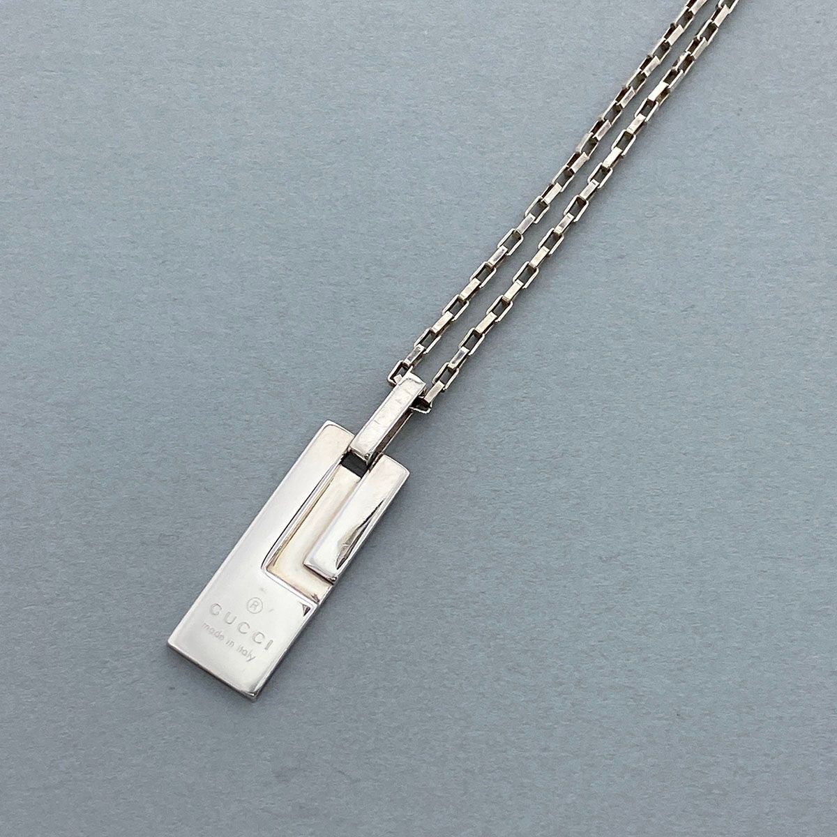 GUCCI グッチ Gマークネックレス SV925 ネックレス 145170 シルバー925 