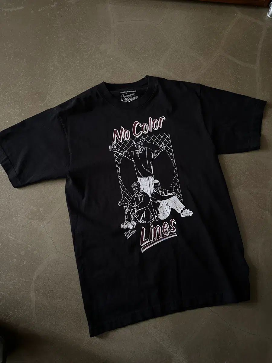 Teenage Millionaire No Color Lines Tシャツ