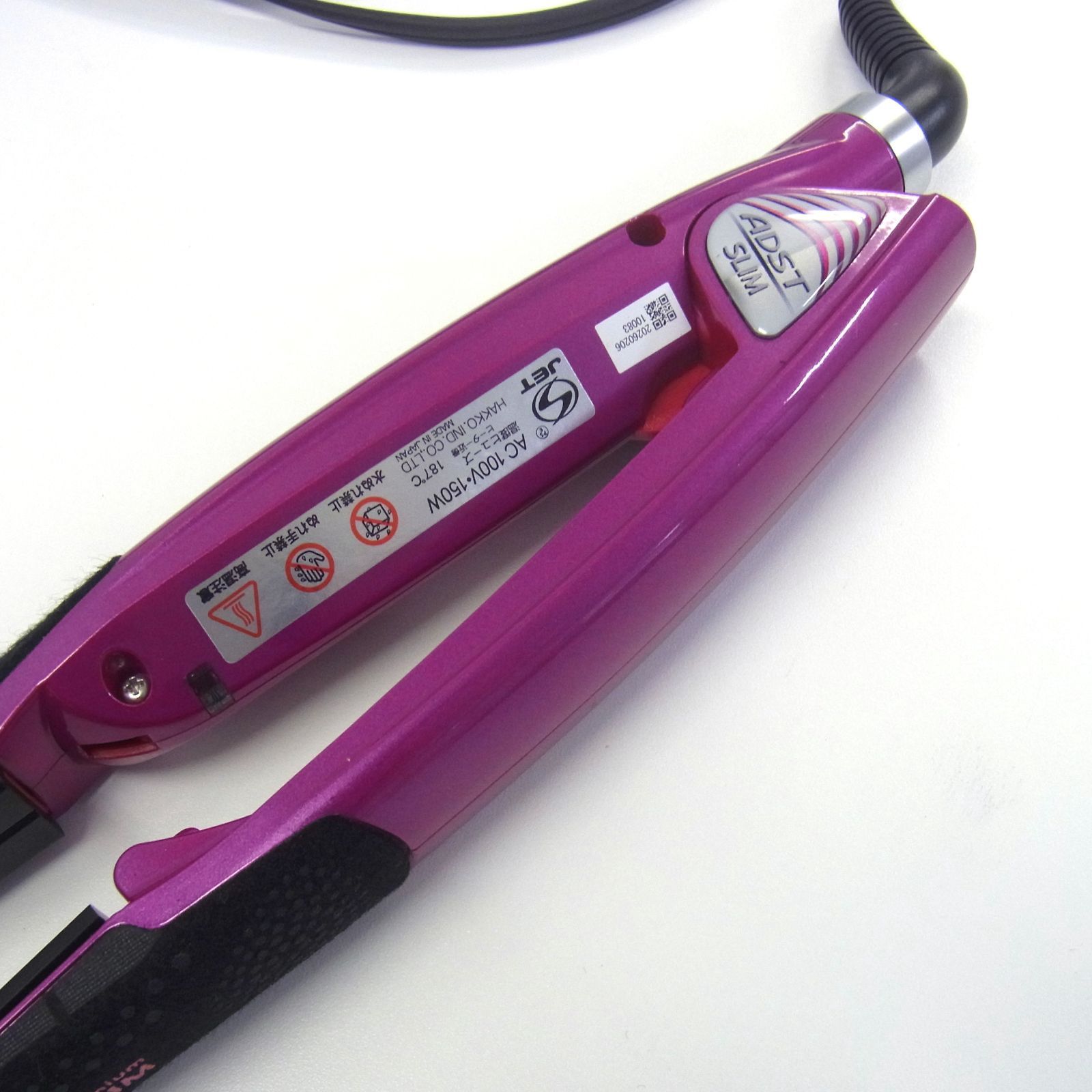 ADST DS Premium SLIM ストレートヘアアイロン ピンク アドスト