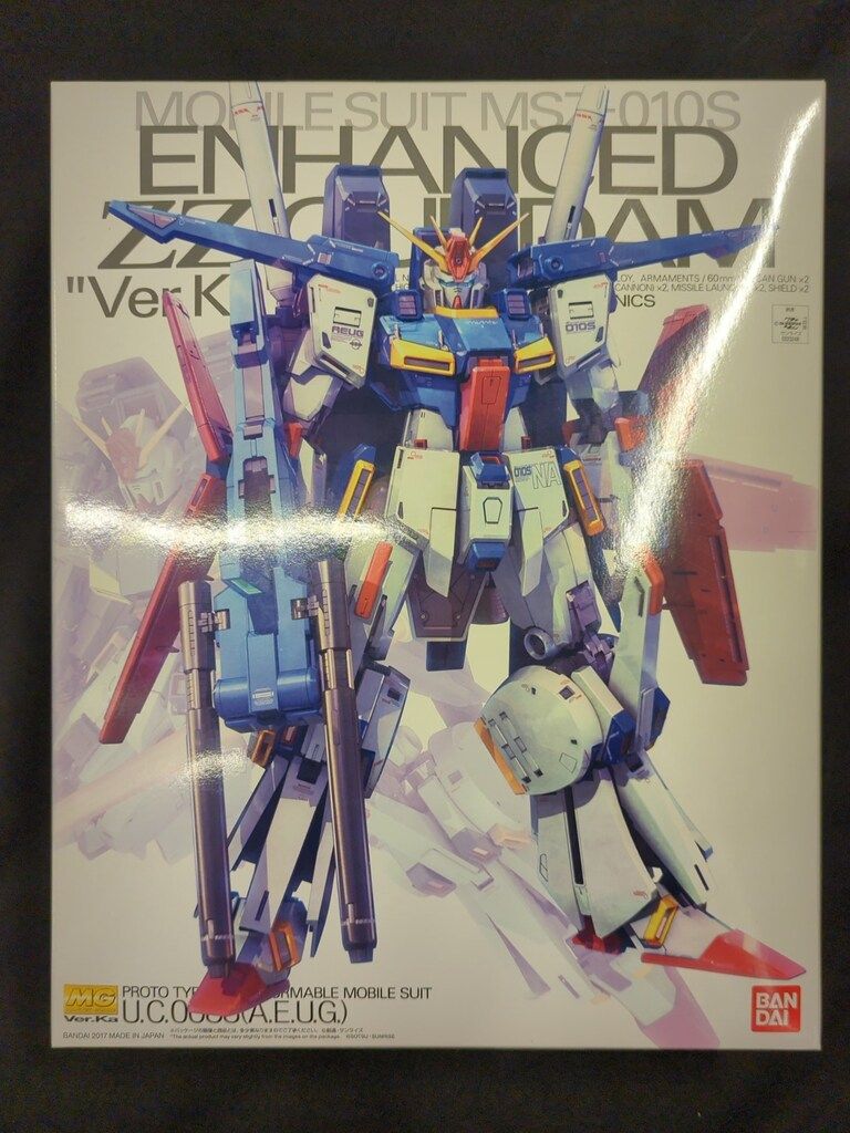 バンダイ MG 1/100 機動戦士ガンダムZZ 強化型ダブルゼータガンダム Ver.Ka