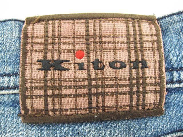 Kiton NAPOLI デニムパンツ サイズ36 イタリア製 ボタンフライ M5213