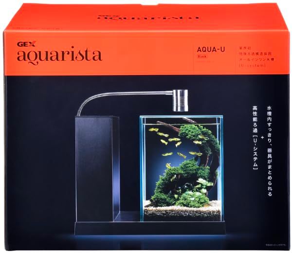 新品 GEX(ジェックス) 水槽 AQUA-U Black
