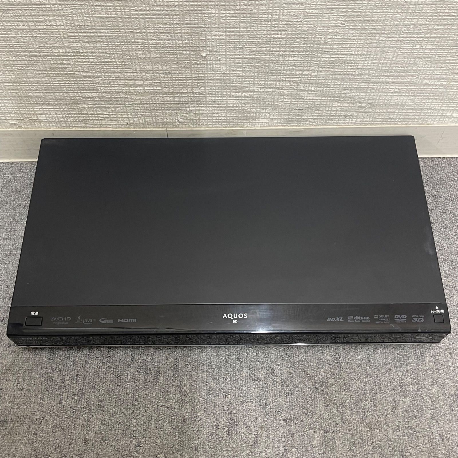 ブルーレイレコーダー シャープ BD-S550 2013年製 500GB 動作確認