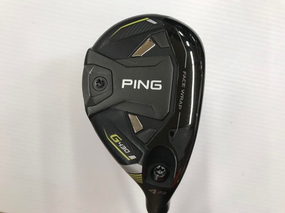 ピン　G430　22度　ALTA J CB BLACK　Rフレックス　ユーティリティ　中古【最短即日発送】
