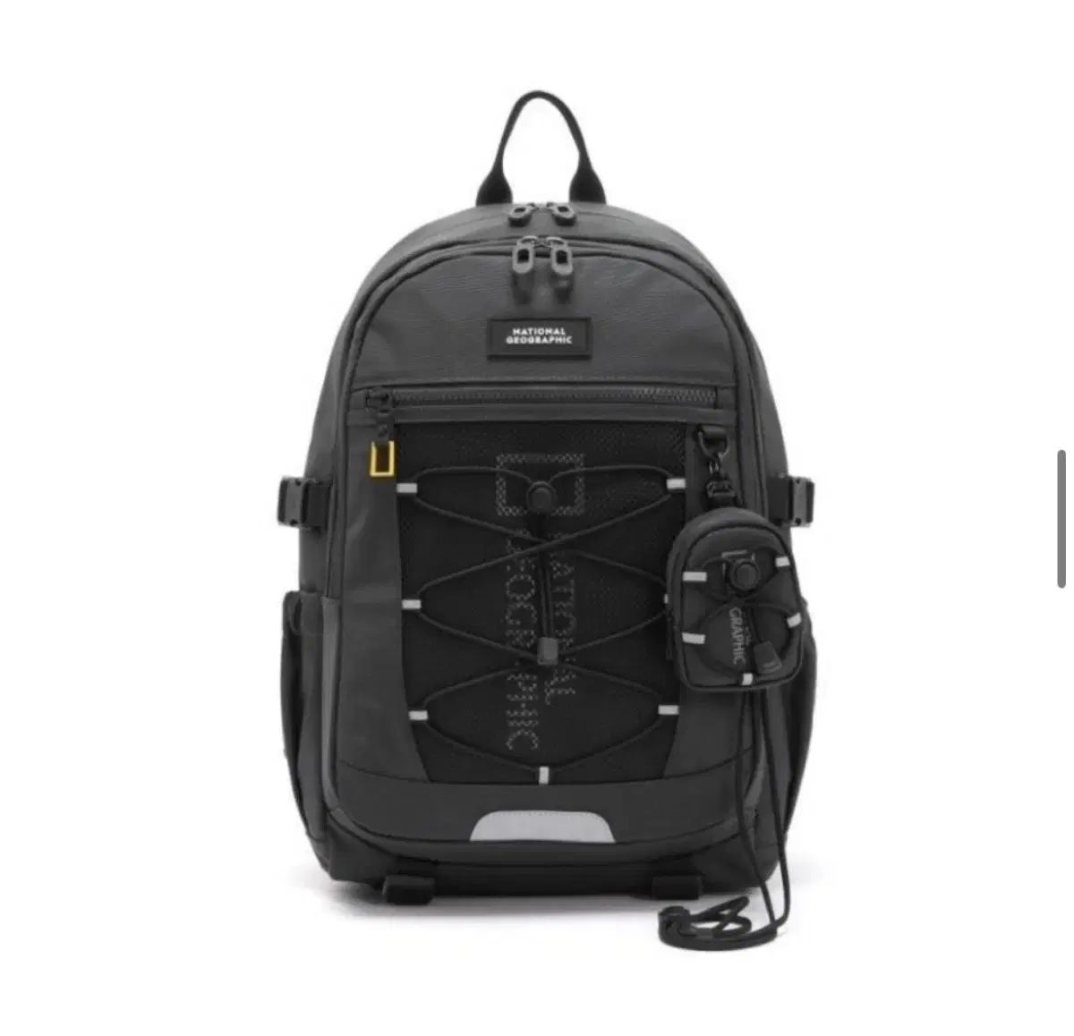 新品:) ナショナルジオグラフィックキッズ 高学年 エディバックパック チャコール色 19L