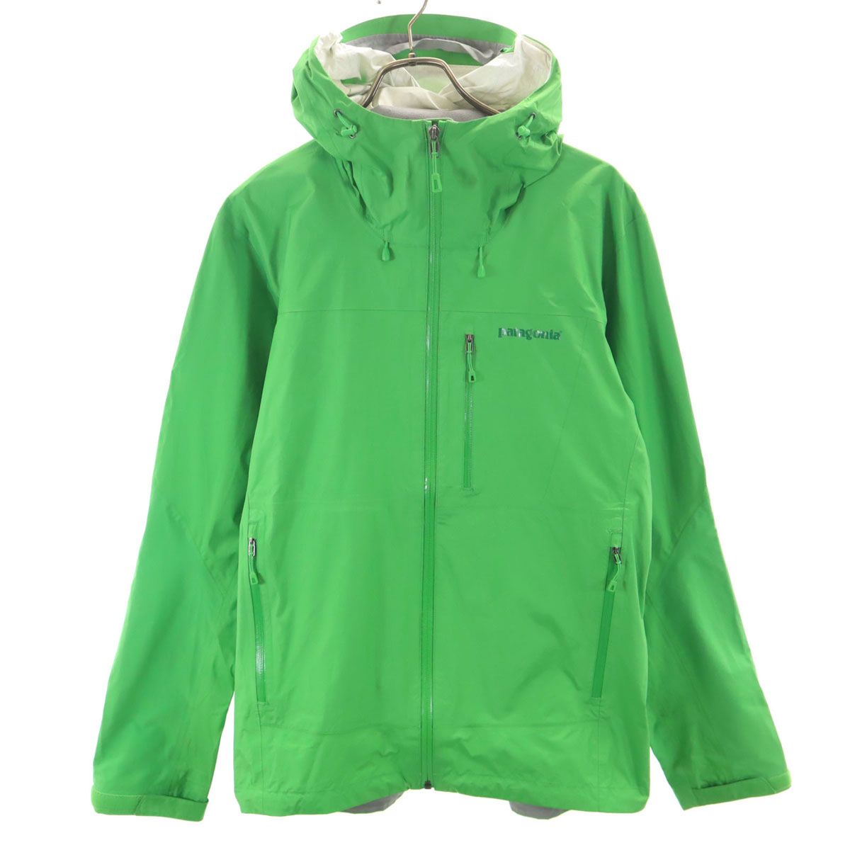patagonia パタゴニア トレントシェル ジャケット M 黄緑 84795SP13 アウトドア メンズ 古着