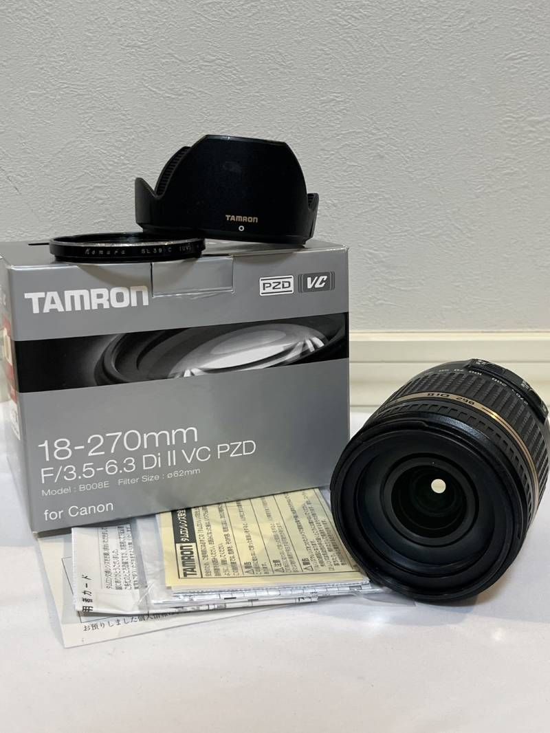 TAMRON 18-270mm F3.5-6.3 Di Ⅱ VC PZD B008E カメラレンズ