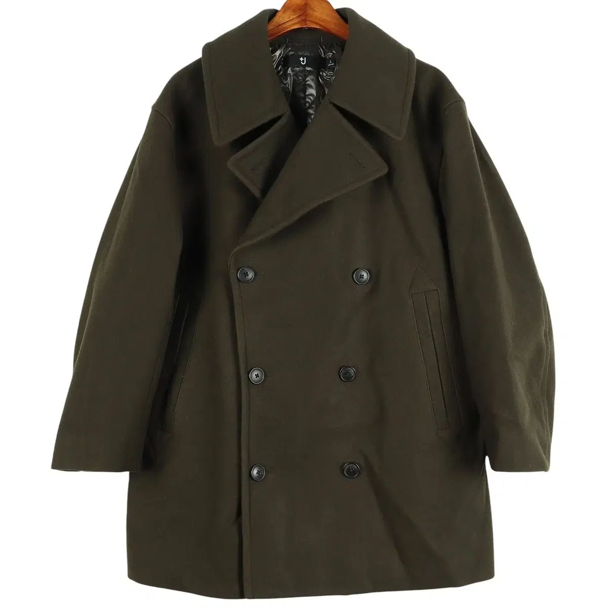 UNIQLO ユニクロ X Jil Sander ジルサンダー ウール ブレンド オーバーサイズ コート L /k2535