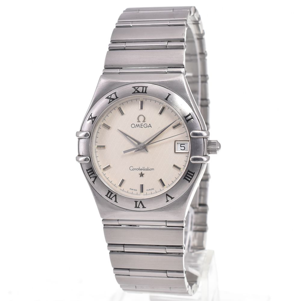 オメガ OMEGA 1512.30 コンステレーション デイト シルバー クォーツ メンズ 良品 腕時計 G#147140