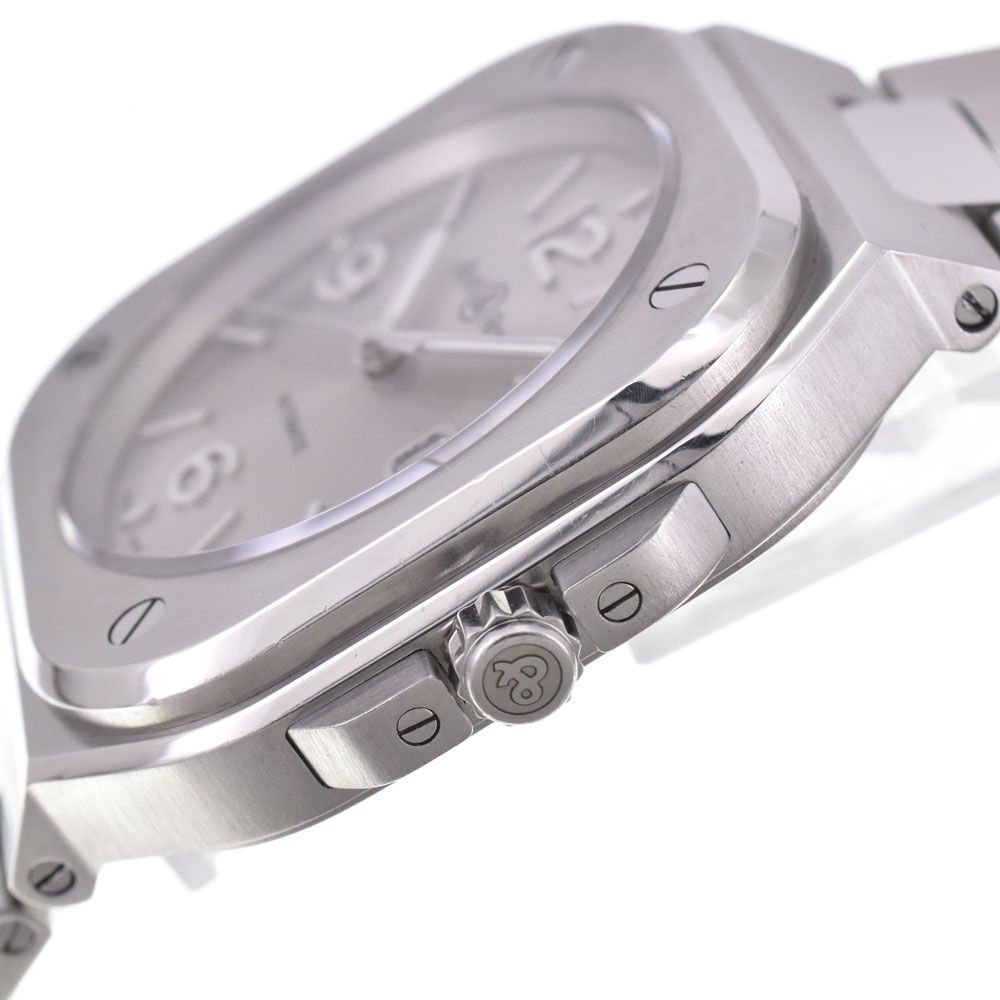 ベル&ロス Bell&Ross BR05A-GR-ST BR05 デイト グレー 自動巻き メンズ 良品 箱・保証書付き 腕時計 G#147282 ベル&ロス Bell&Ross BR05A-GR-ST BR05 デイト グレー 自動巻き メンズ 良品 箱・保証書付き 腕時計 G#147282