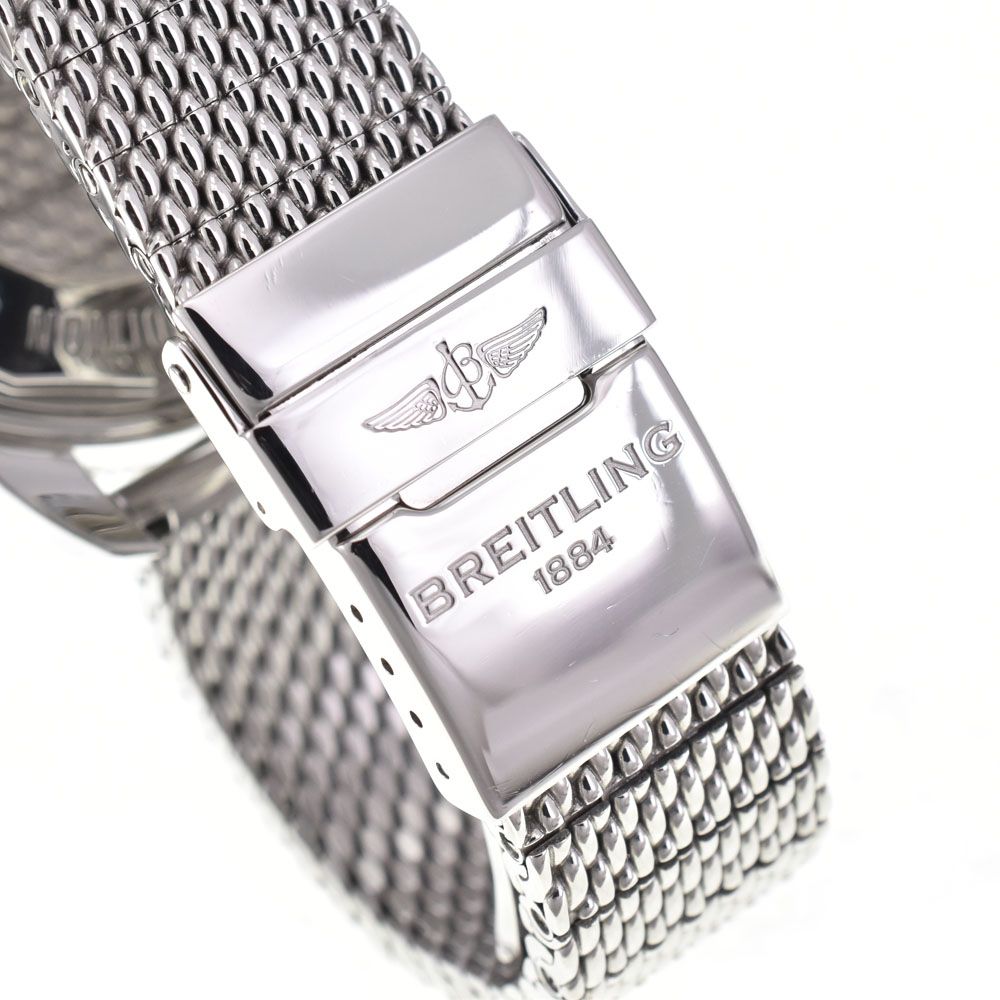 ブライトリング BREITLING AB2010 スーパーオーシャン ヘリテージII ブラック 自動巻き メンズ 良品 箱・保証書付き 腕時計 G#147369