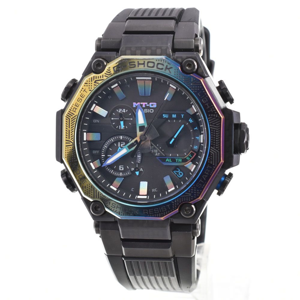 カシオ CASIO MTG-B2000YR-1AJR G-SHOCK MT-G MTG-B2000 シリーズ ブラック ソーラー電波 メンズ 箱・保証書付き 腕時計 G#147494 カシオ CASIO MTG-B2000YR-1AJR G-SHOCK MT-G MTG-B2000 シリーズ ブラック ソーラー電波 メンズ 箱・保証書付き 腕時計 G#147494
