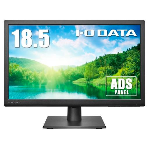 アイ・オー・データIODATAモニター18.5インチFWXGAADSパネルブラック(HDMI/アナログRGB/VESA対応/スピーカー付/メーカー5年保証/土日サポート/日本メーカー)LCD-AH191EDB/E