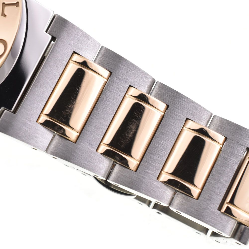 ブルガリ BVLGARI BB38WSGD AUTO/N ブルガリブルガリ SS/K18YG シルバー 自動巻き メンズ 良品 箱・保証書付き 腕時計 G#147311