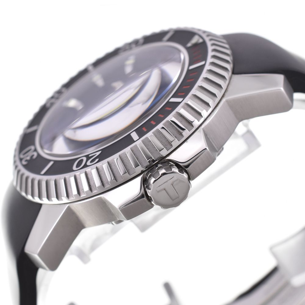 ティソ TISSOT A464/564 シースター1000 デイト ブラック 自動巻き メンズ 美品 箱付き 腕時計 G#146996 ティソ TISSOT A464/564 シースター1000 デイト ブラック 自動巻き メンズ 美品 箱付き 腕時計 G#146996