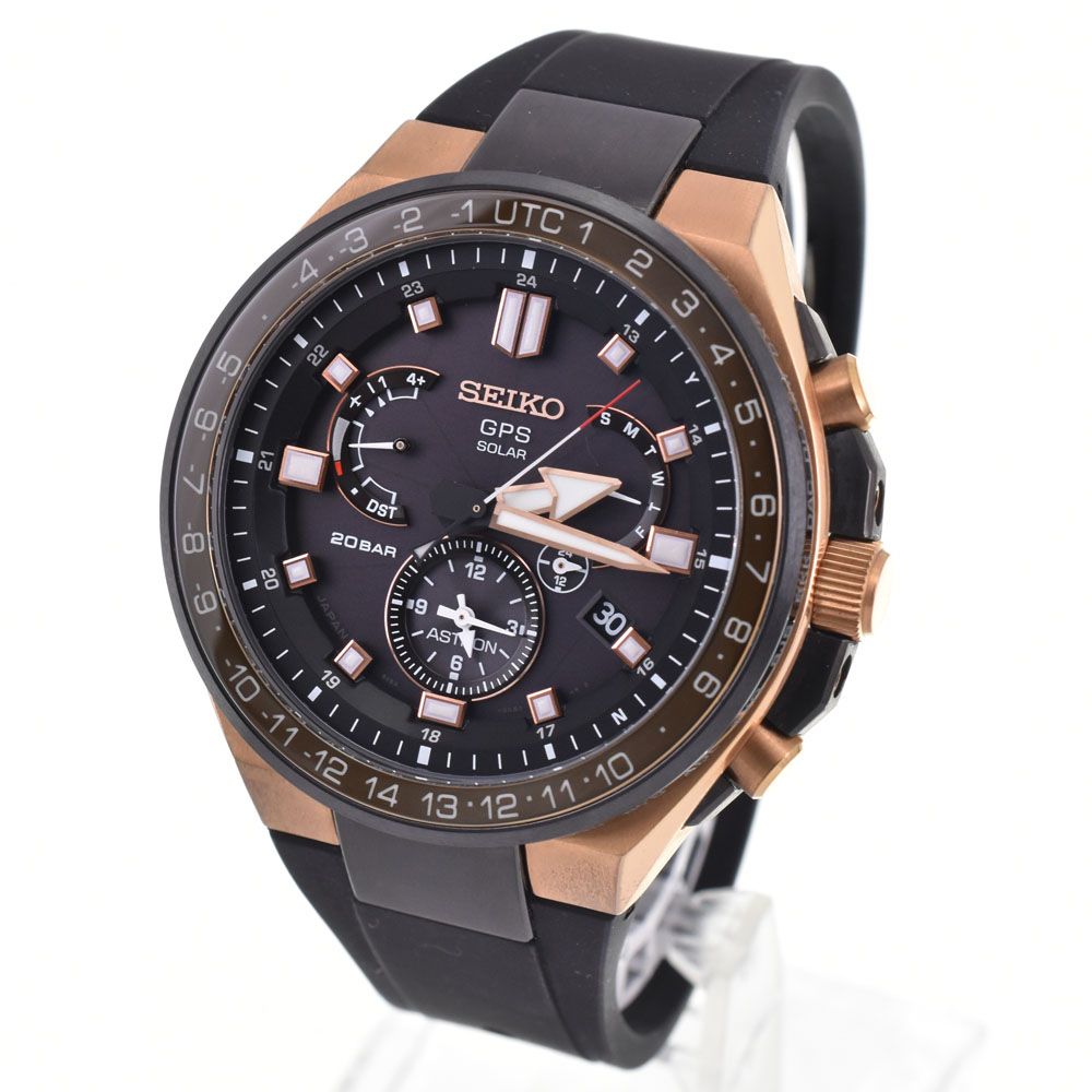 セイコー SEIKO SBXB170/8X53-0BB0 アストロン GPS ブラック ソーラー GPS衛星電波 メンズ 美品 箱・保証書付き 腕時計 G#147488 セイコー SEIKO SBXB170/8X53-0BB0 アストロン GPS ブラック ソーラー GPS衛星電波 メンズ 美品 箱・保証書付き 腕時計 G#147488