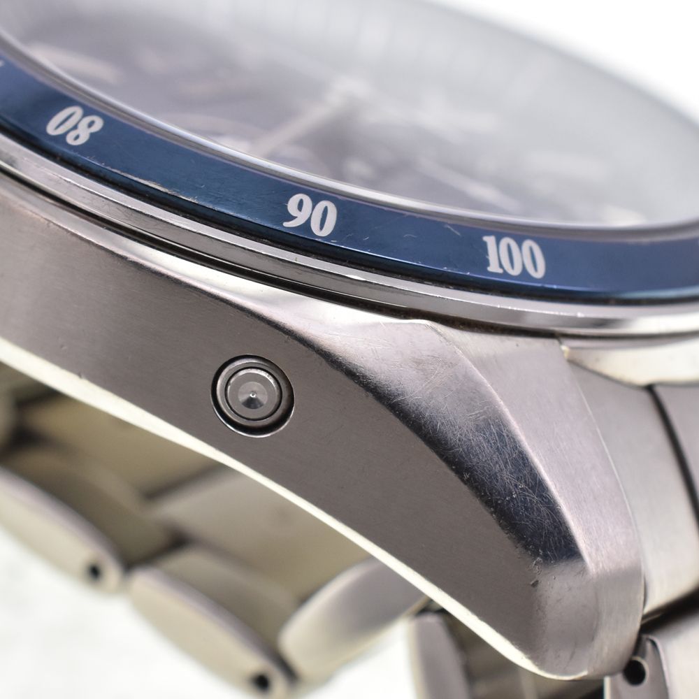 セイコー SEIKO 8B82-0AL0 ブライツ クロノグラフ ブルー ソーラー電波 メンズ 箱・保証書付き 腕時計 G#146761 セイコー SEIKO 8B82-0AL0 ブライツ クロノグラフ ブルー ソーラー電波 メンズ 箱・保証書付き 腕時計 G#146761