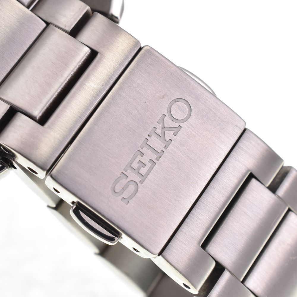 セイコー SEIKO 8B82-0AL0 ブライツ クロノグラフ ブルー ソーラー電波 メンズ 箱・保証書付き 腕時計 G#146761 セイコー SEIKO 8B82-0AL0 ブライツ クロノグラフ ブルー ソーラー電波 メンズ 箱・保証書付き 腕時計 G#146761