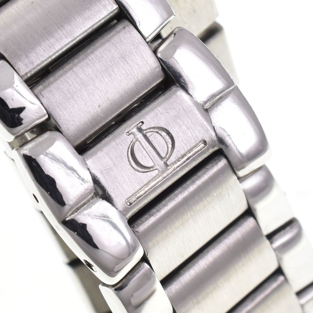 ボーム＆メルシェ Baume & Mercier 6131.2 リビエラ トリプルカレンダー ムーンフェイス ホワイト クォーツ メンズ 腕時計 G#146075