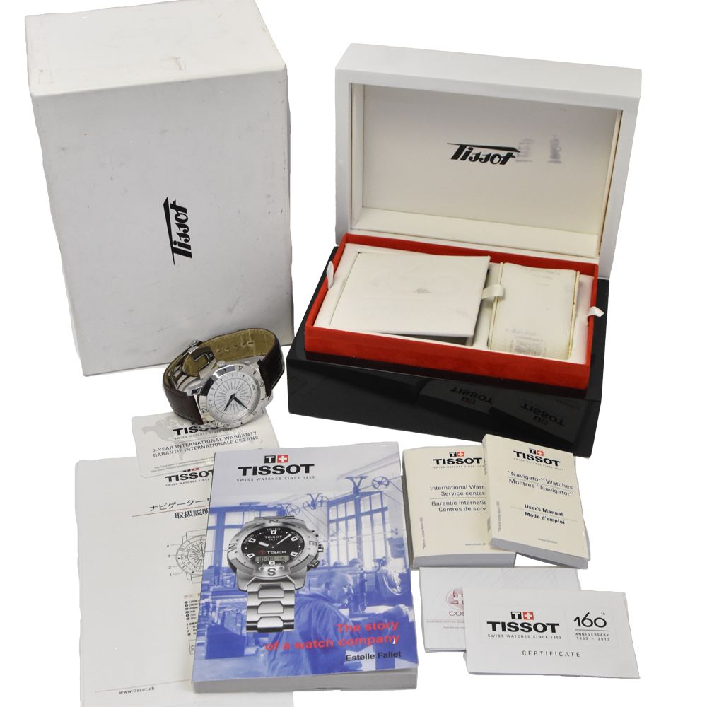 ティソ TISSOT T078.641.16.037.00 ヘリテージ ワールドタイマー 160周年記念モデル 自動巻き メンズ 箱・保証書付き 腕時計 G#147399 ティソ TISSOT T078.641.16.037.00 ヘリテージ ワールドタイマー 160周年記念モデル 自動巻き メンズ 箱・保証書付き 腕時計 G#147399