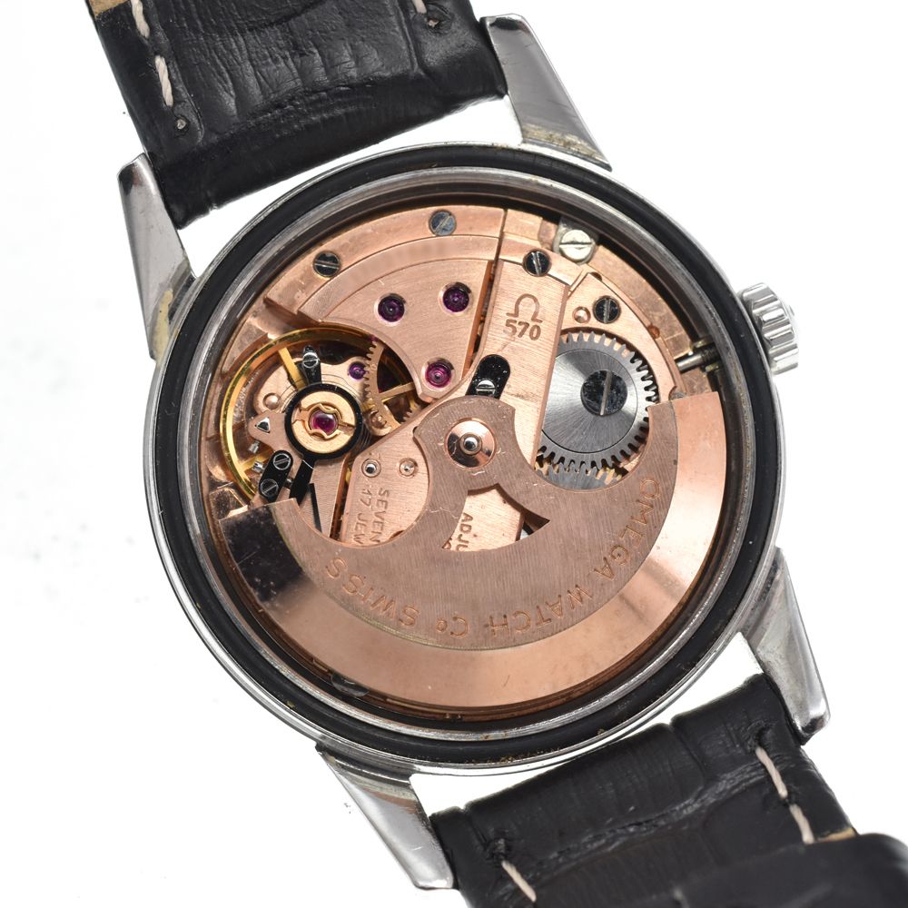 オメガ OMEGA 2991-1-SC ヴィンテージ シーマスター Cal.570 シルバー 自動巻き メンズ 腕時計 Y#146322